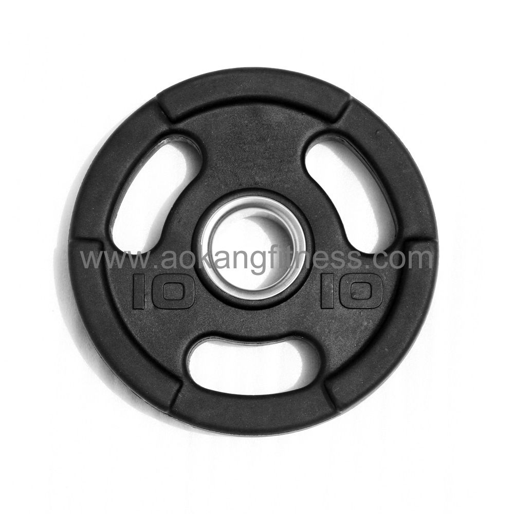 Urethane Tri-grips Weight Plate