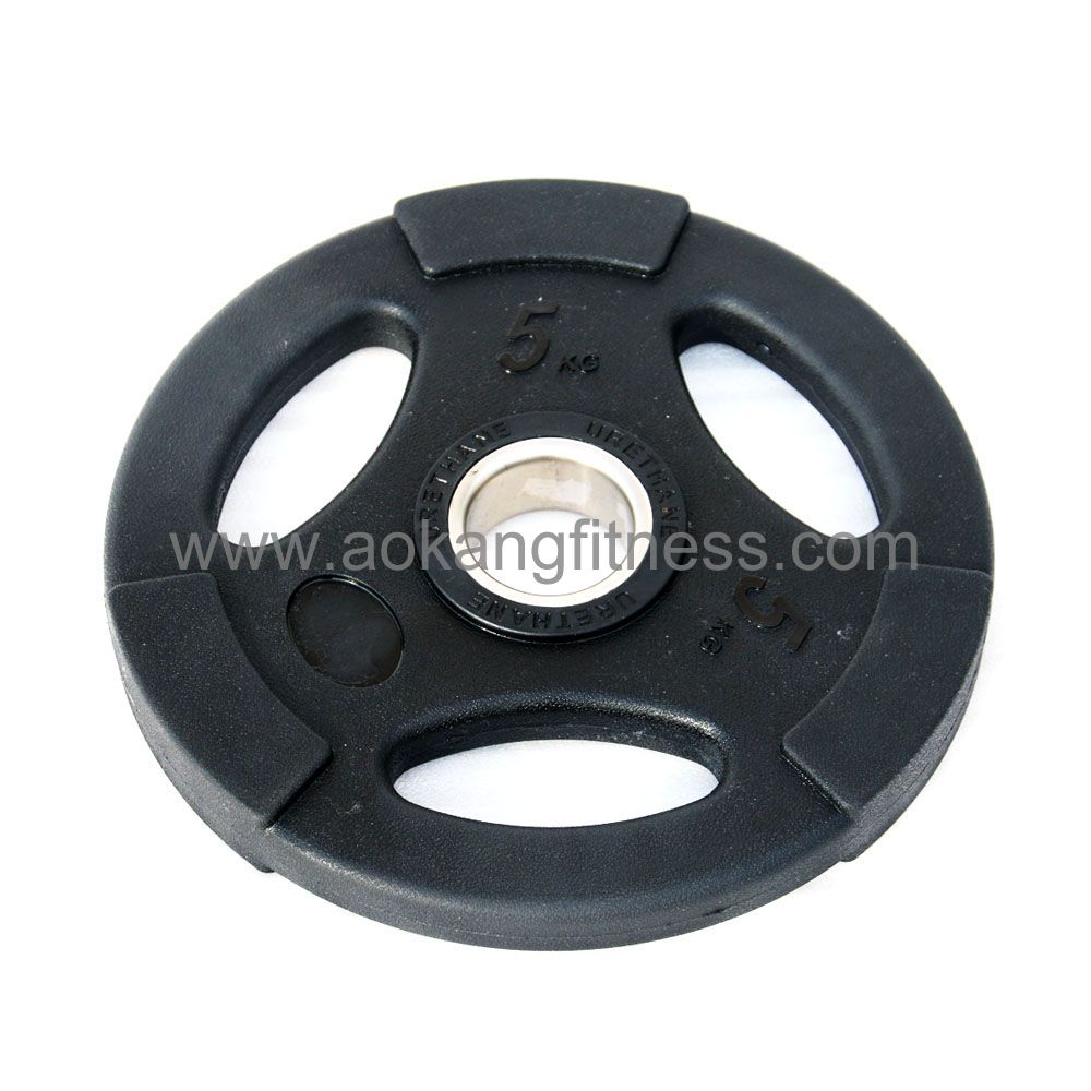 Urethane Tri-grips Weight Plate
