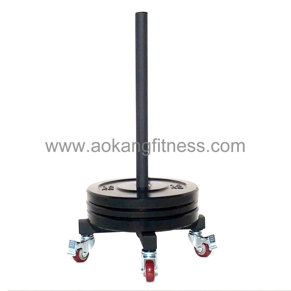 Weight plate rack