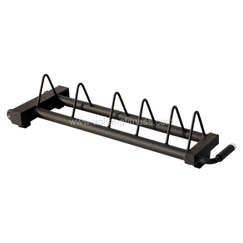 Weight plate rack